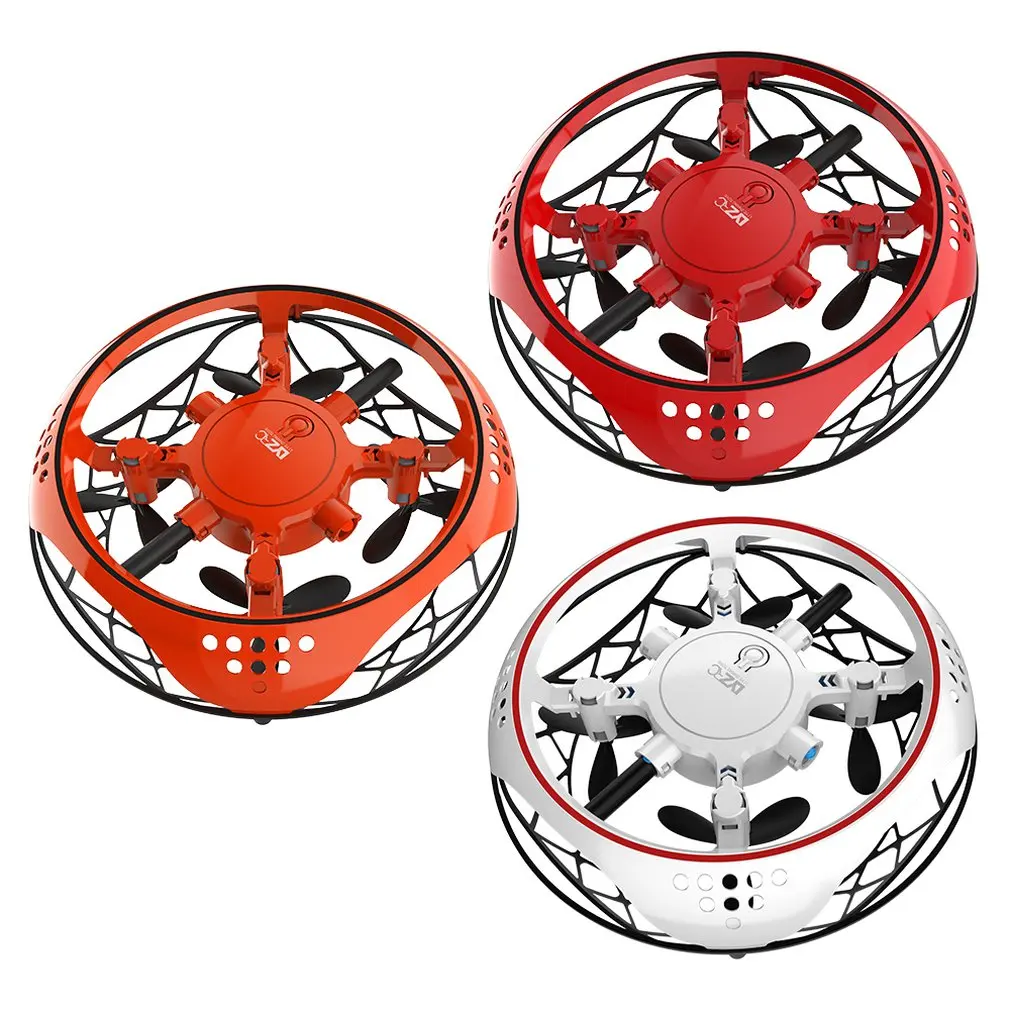 Infrared Sensing Control RC Quadcopter Induction Altitude Hold Mini UFO Drone Intelligent Induction Cool LED Aircraft kid gift