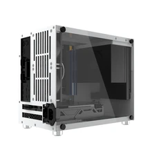 SFX Silver A4 ITX Chassis Supports 240 Water-Cooled SFX-L Power Supply Desktop Computer