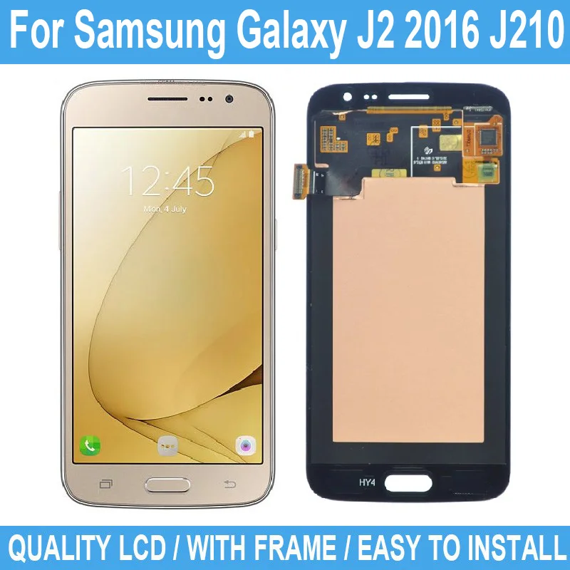5 0 For Samsung Galaxy J2 16 J210 J210f New Lcd Display Touch Screen No Frame Digitizer Assembly Replacement For Samsung J210 Mobile Phone Lcd Screens Aliexpress