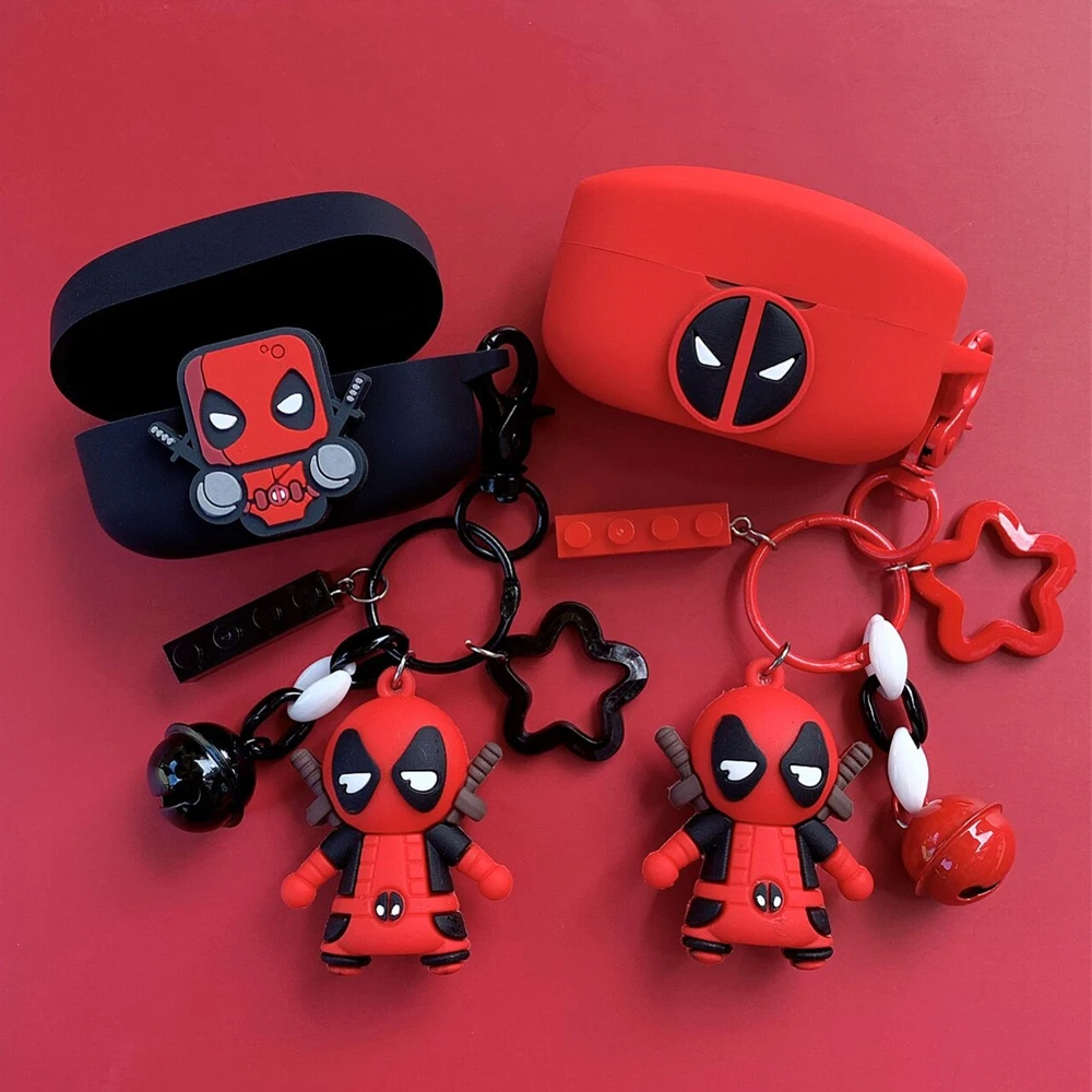 

Cute Earphone Cover for Sony WF-1000XM4 Case with Keychain Earphone Case Wireless Headphone Silicone Case Headset Accessories