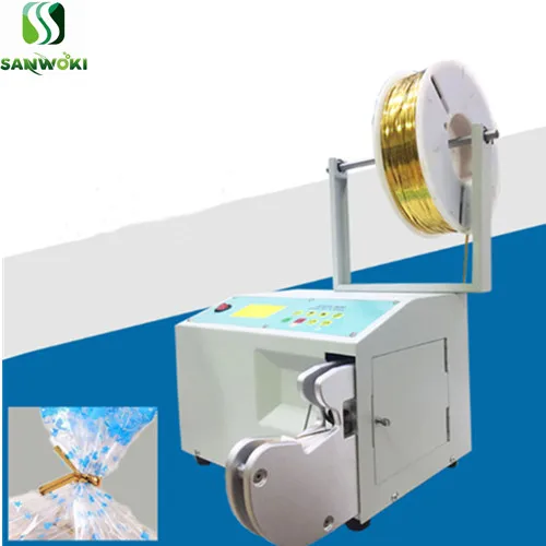 Automatic tying wire machine candy bag twist tie machine golden wire