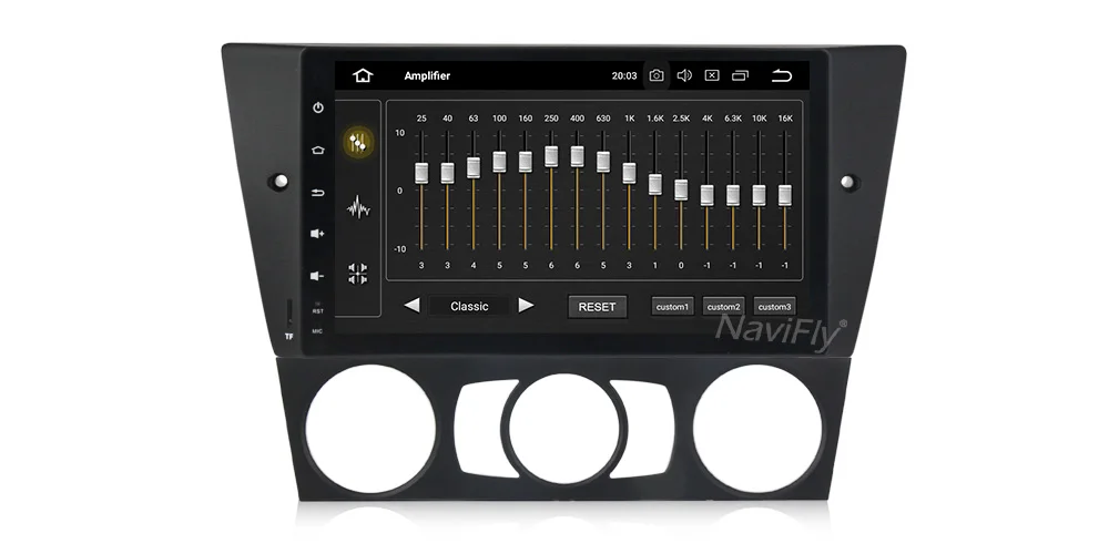 Discount NaviFly IPS Screen DSP Android 9.0  Car Multimedia Player for BMW 3 Series E90 E91 E92 E93 Stereo Autoradio HD GPS Navigation BT 17