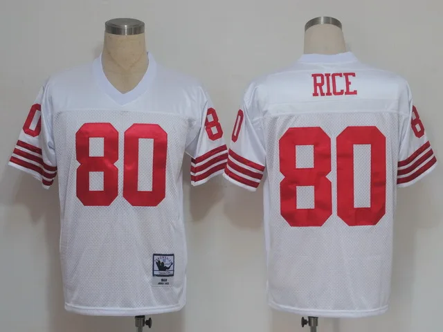 Белый Stitiched, San Francisco# 49es, Steve Young, Joe Монтана, Roger Craig, Ronnie Lott, Jerry Rice, Throwback для мужчин Джерси - Цвет: Белый