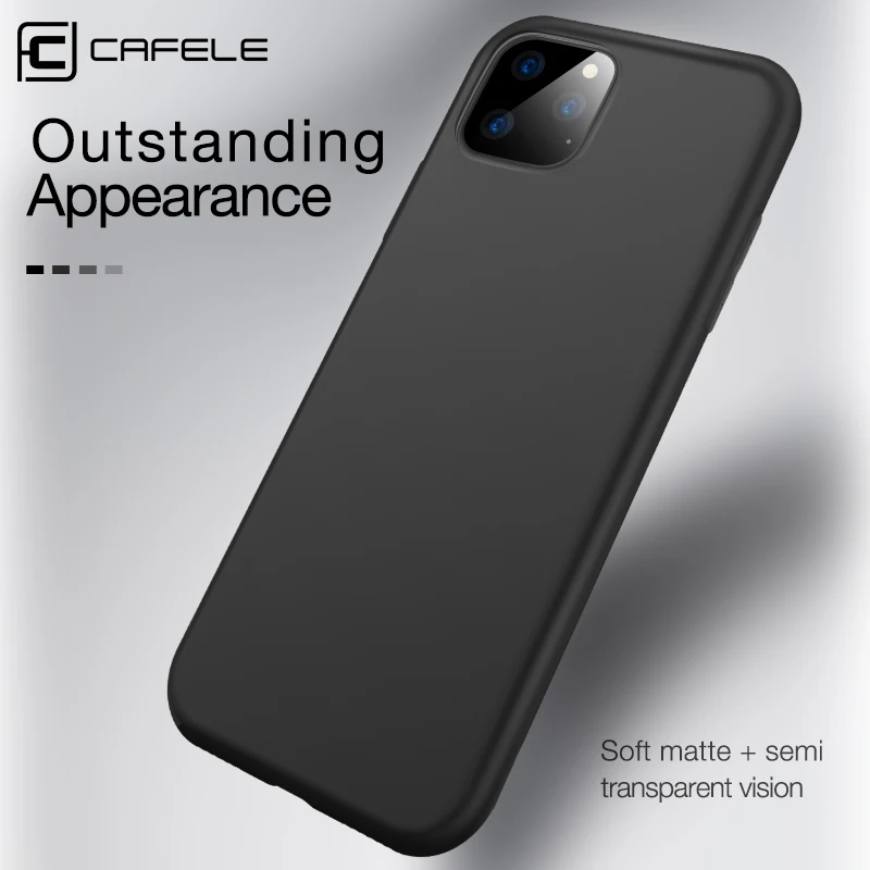 

CAFELE Phone Case for iPhone 11 pro max Soft TPU Cover Ultra Thin Matte Cases for Apple iPhone 11 pro Full Coveing Shell