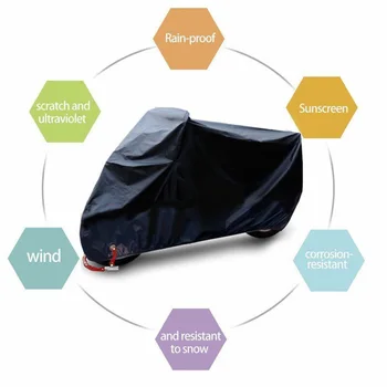 

Protection Motorcycle Cover Scratches Protector For-Scooter XL Indoors Outdoors