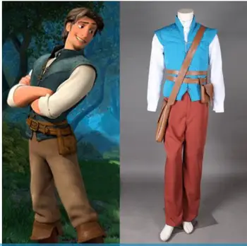 

Tangled Flynn Rider Cosplay Costume Rapunzel Prince