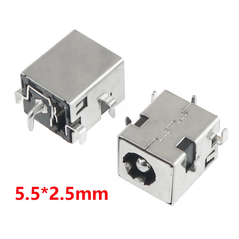 

2-10PCS DC Power Socket Jack Connector For ASUS K53E K53S A53 A53Z A53U A53E K43SV K43SA A43S 5.5*2.5mm Laptop Socket Female