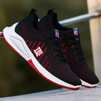 

Spring And Autumn New Men's Shoes Fashion Fly Woven Mesh Men's Fashion Shoes Outdoor Leisure Running Shoes Men's Leisure Shoes