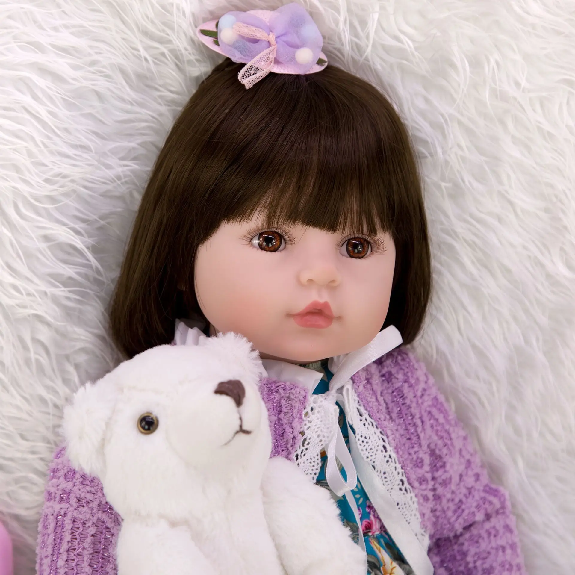 Bebe Кукла реборн малыш силиконовые виниловые конечности 2" 60 см Младенческая Девочка принцесса реалистиста bonecas детский подарок игрушка куклы