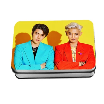 

Kpop EXO SC What a Life Polaroid Lomo Photo Card Chanyeol Baekhyun HD Photocard 40pcs