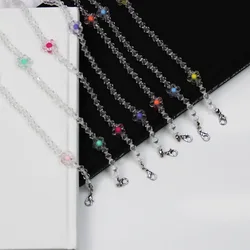 Sunglasses Masking Chains Mask Chains flower Eyeglasses Chain For Women Retro Metal Sunglasses Lanyards Eyewear Cord Holder
