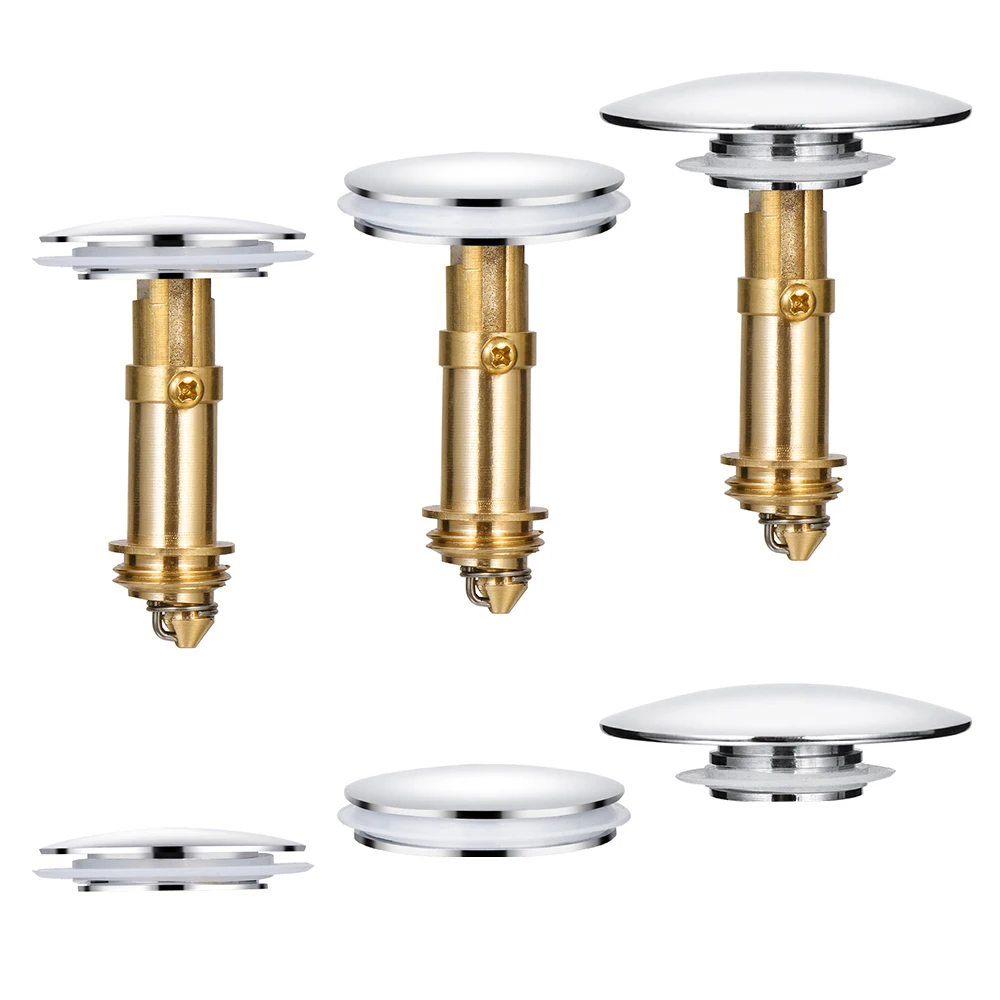 Universal Explosion-proof Wash Drain Filter Pop Up Basin Bounce Core Sink Drain Plug Bathroom Lavatory Kitchen Bathtub Tool drain filter kitchen sink filter drain strainer floor drain filter basin sink drain washbasin drain plug basin drain stopper bathroom sink plug bathroom sink stopper
