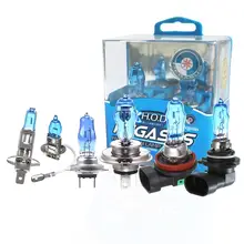 Adeeing 2 шт. 12V 100W Супер белый светильник/Золотой Светильник 3000 K/6000 K Аврора галогенные лампы для автомобилей H1 H3 H4 H7 H8 H11 9005 9006 880