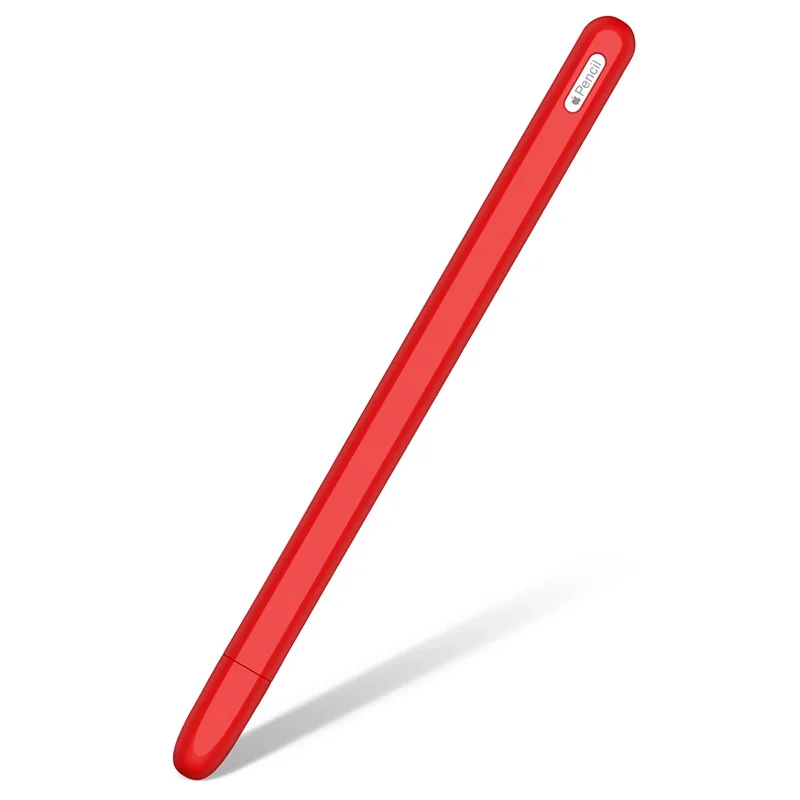 red 1 шт. насадка на карандаш держатель силиконовый чехол для Apple Pencil 2 подставка держатель для iPad Pro стилус Защитная Крышка нескользящая - Цвета: red