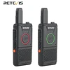 RETEVIS RT618 RT18 PMR Radio Rechargeable Mini Walkie Talkie 2 pcs PMR446 PMR 446 FRS Dual PTT VOX Two-way Radio Walkie-Talkie ► Photo 1/6