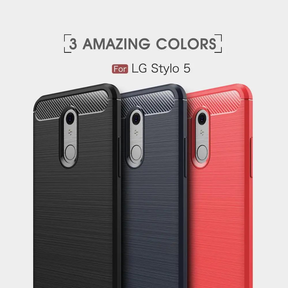 Силиконовый чехол для LG Stylo 5 Q Stylus Q7 Q6 Plus, мягкий чехол для LG V50 ThinQ V40 V30 V30s G6 G7, матовый чехол для LG K40