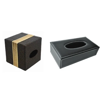 

Car PU Leather Square Tissue Box Paper Holder Case Cover Napkin Color:Black Clouds,Size: 13.8 x 13.8 x 13cm & Rectangle Shaped F