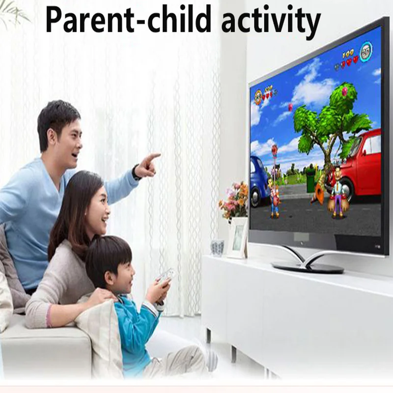 TV PC 더블 댄스 매트 어린이 생일 선물, 남아 및 여아용 영어 OS 무선 수신기 플러그 앤 플레이, 판매자에게 미국 또는 EU 플러그