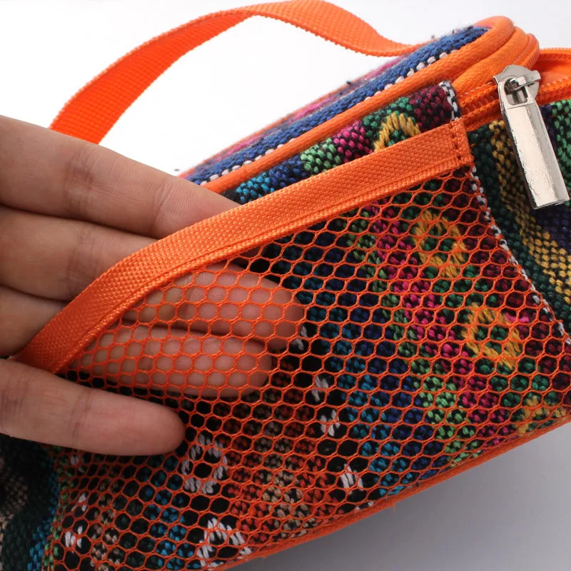 Outdoor camping cooking seasoning pick up bag waterproof bottle hand makeup water proof picnic basket food large tote insulated