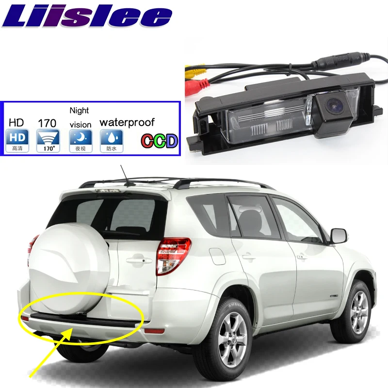 LiisleeCar Camera For TOYOTA RAV4 RAV 4 RAV 4 High Quality Rear View Back Up Camera For PAL / NTSC | CCD + RCA|camera digital|camera sleevecamera for product photography - AliExpress