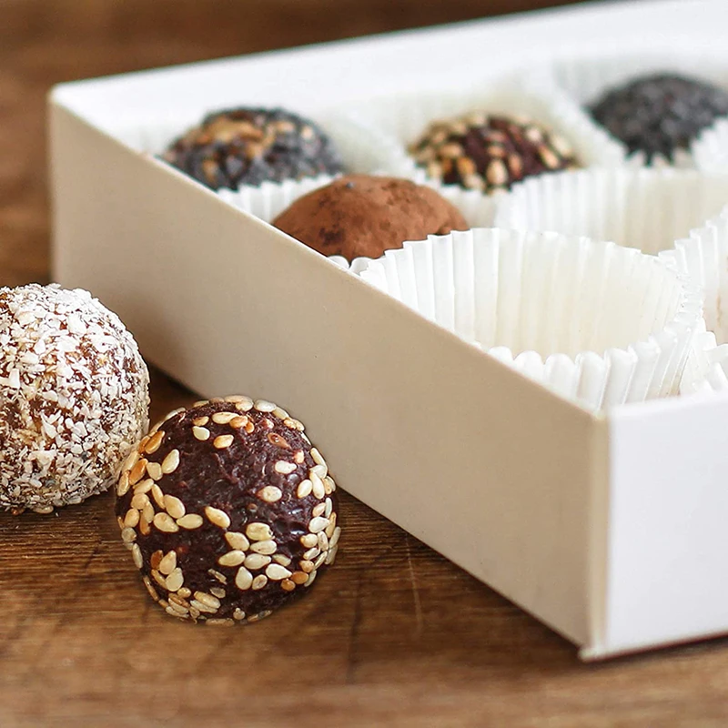 Description Picture 6 of item100Pcs Pure White Cupcake Liners Food Grade Paper Cup Muffin Cases Cake Baking Egg Tarts Tray Cake Mold Pastry Decorating Tools