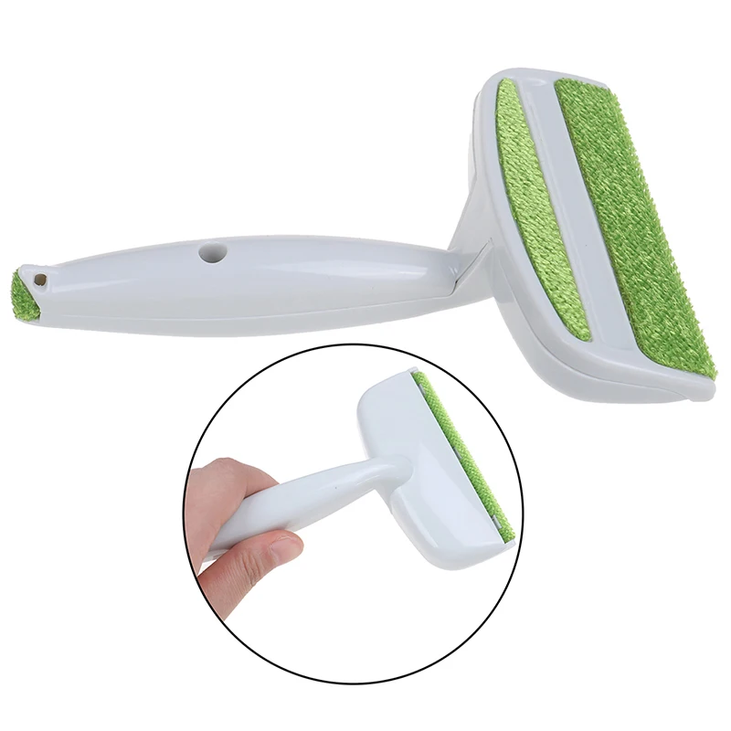 Double-head Design Clothes Pets Hair Remover Brush Manual Magic Clothes Brush Cleaning Tool for Removing Hair Lint Fluff