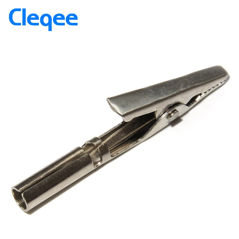 Cleqee P2002 10psc/комплект 380V 20A зажимы челюстного типа «крокодил» безопасности Тесты папки для типа «банан» 4 мм Вилки 5 цветов