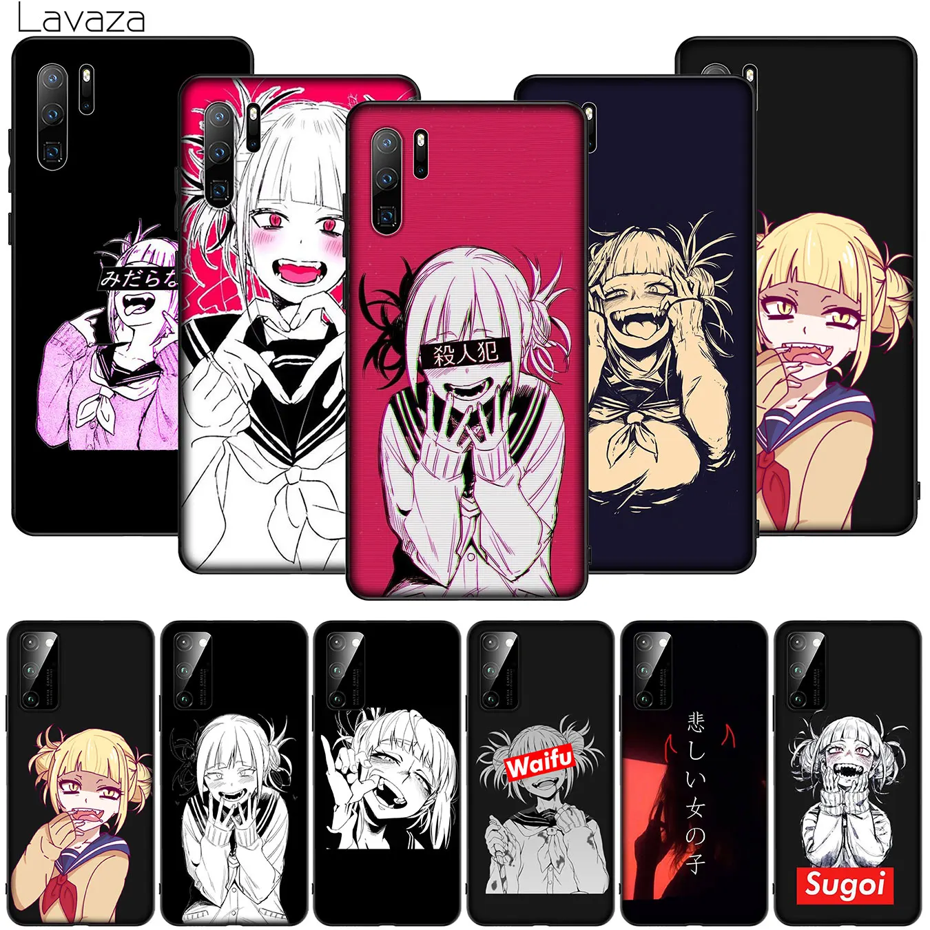 Anime Himiko Toga Boku No Hero Academia Soft Silicone Phone Case for Huawei P30 P20 Pro P10 P9 P8 Lite P Smart Z Plus 2019 |