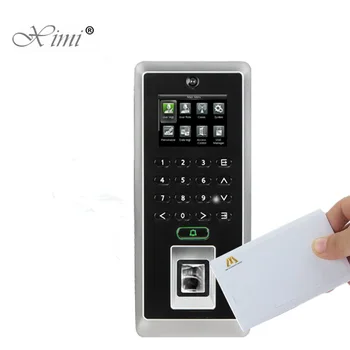 

New Arrived Fingerprint And MF IC Card Access Control Reader With Camera 3000 Photo F21 ZK Fingerprint Access Control System