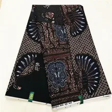 Высокое качество полиэстер воск ткань последние Африканский принт Ткань 6 ярдов Анкара Воск Принт африканская ткань