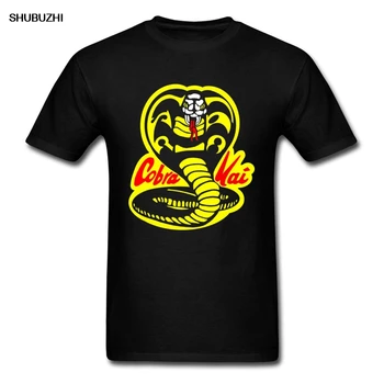 

Thai Venomous Snake Cobra Kai T Shirt Pure Cotton Crewneck Casual Tops & Tees Funny T-Shirt Cotton Fabric Fashion Garment