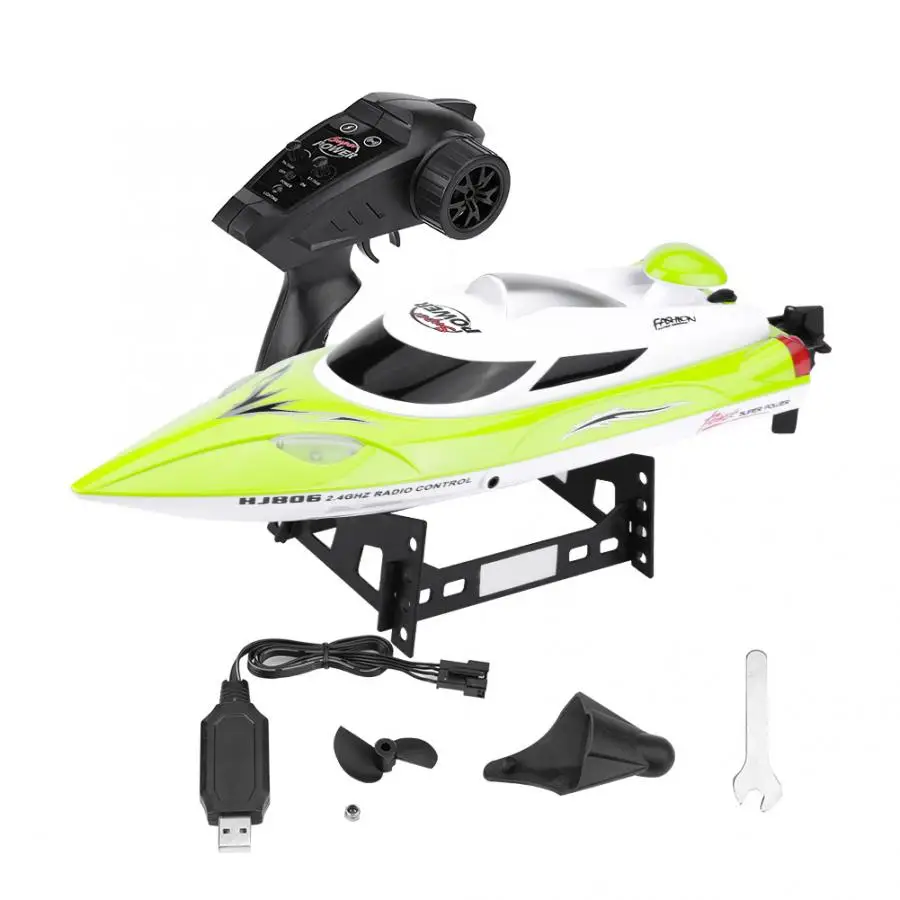 3 цвета высокое Скорость RC лодка 2,4 GHz Дистанционное Управление 4 канала мини Беспроводной RC гоночный катер Модель Катера игрушки для детей в подарок - Цвет: B