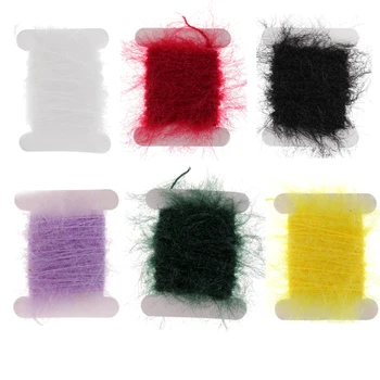 

5m Fly Fishing Tinsel Chenille Crystal Flash Line Nymph Streamers Lure Making Fly Tying Materials