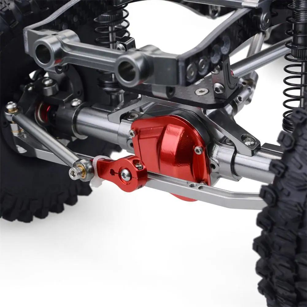 RC гоночный CNC Алюминиевый металлический и карбоновый каркас для RC автомобиля 1/10 осевой SCX10 Wrangler шасси 313 мм Колесная база детали гусеничного трактора