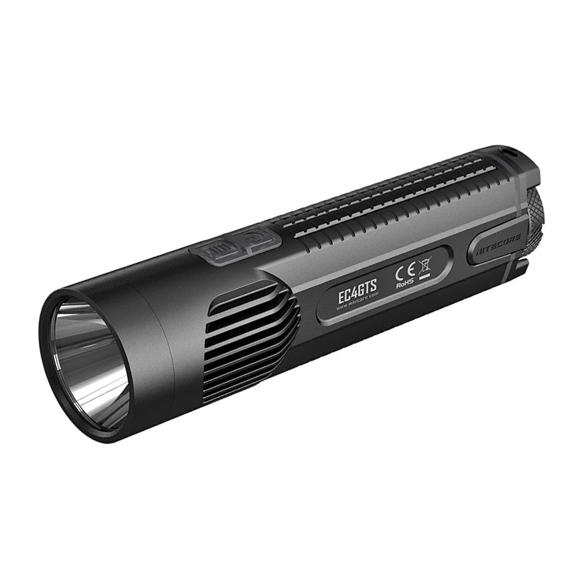 NITECORE EC4GTS тактический фонарь комплект Cree XHP35 HD max 1800 люмен прожектор луч бросок 396 м Открытый Ручной фонарь - Испускаемый цвет: EC4GTS