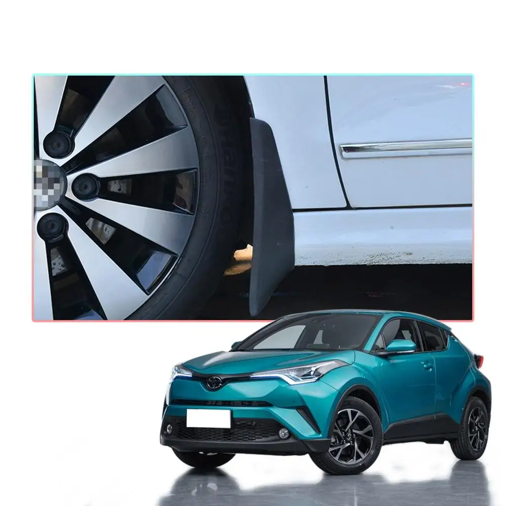 LFOTPP Car Mud Flaps Fenders For Toyota C-HR ZYX10,Car Wheel Front Rear Mudguard Splash Protective Guards Fender Parts