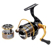 TSURINOYA F2000 5:2:1 Передаточное отношение спиннинговая Рыболовная катушка для литья приманки леска для снастей автоматическая складная ручка Рыболовная катушка YL-21