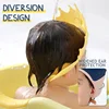 Crown Adjustable Baby Shower Cap Shampoo Bath Wash Hair Shield Hat Protect Children Waterproof Prevent Water Into Ear for Kids 3