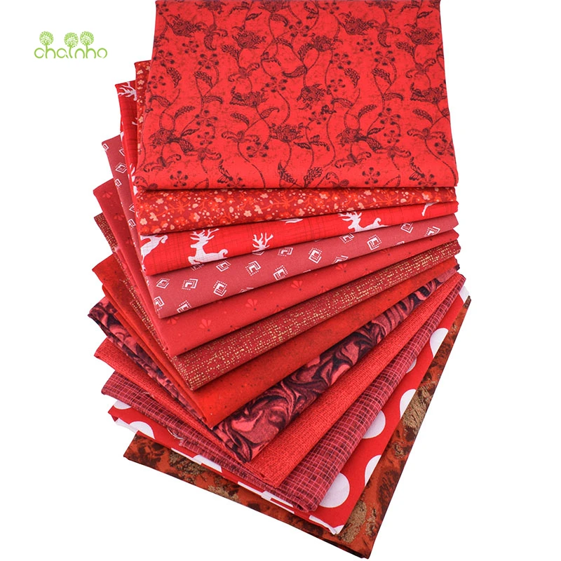 12 шт./лот, простая хлопковая ткань, Лоскутная Ткань, бронзовая серия ручной работы, рукоделие и шитье, подушка, сумка материал