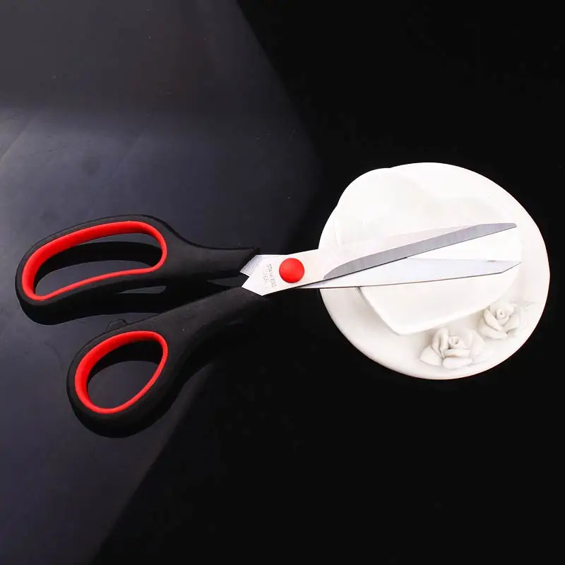 3 Color Multipurpose Stainless Steel Scissors Household DIY Crafts Office Home School Stationary Special scissors Wholesale
