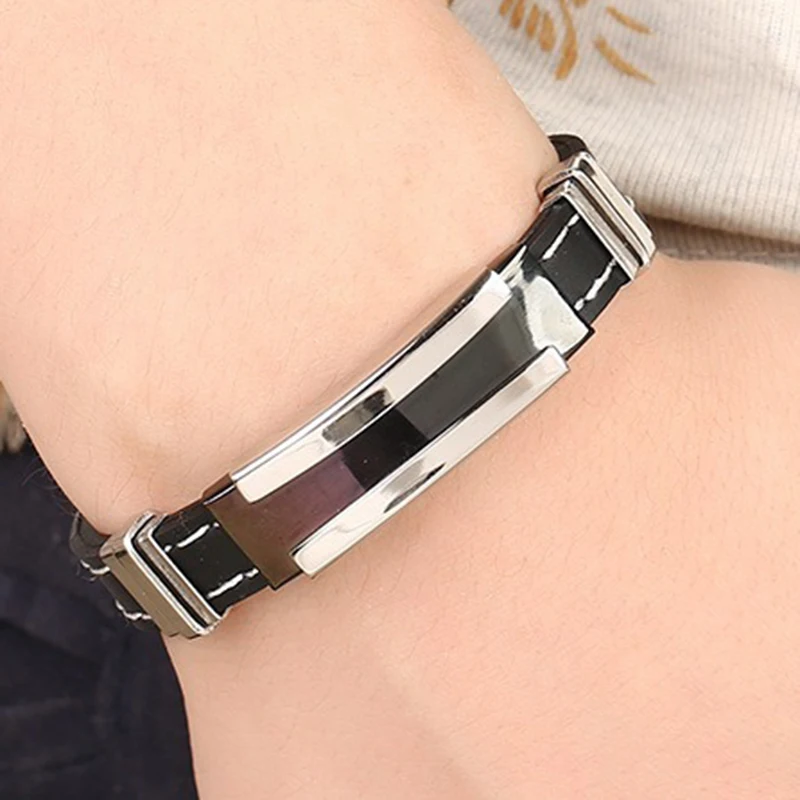 CIBOCIBO Vintage Bracelet Men 2021 Punk Leather Classic Metal Braided Fashion Luxury Gifts Pulsera Hombre | Украшения и