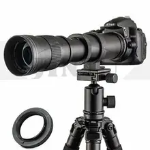 Супертелеобъектив JINTU 420 800 мм F/8 3 16 зум объектив с ручной