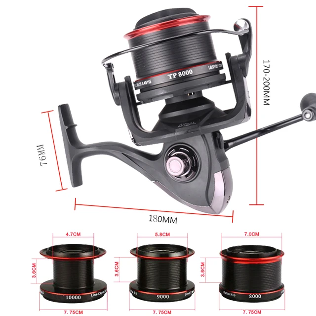 Sougayilang T Series Spinnning Fishing Reel 8000-10000 Model 60lb