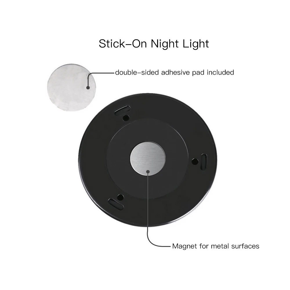 6 LED Night Light PIR Infrared Motion Sensor Night Lamp For Children Magnetic Infrared Wall Lamp Cabinet Stairs LED Sensor Light