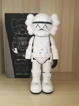 

Anime character doll 25 cm cute doll Empire Storm Cavalry / Darth Vader Black Samurai kid collection model doll toy