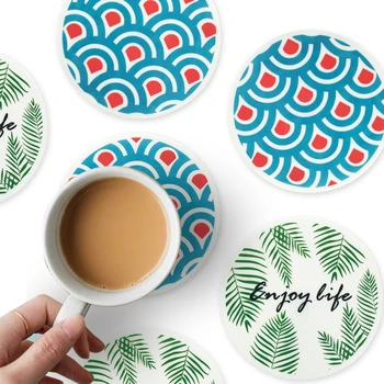 

Coaster Silicone Cup Pad Slip Insulation Pad Cup Mat Pad Hot Drink Holder Round Coaster Non-slip Mug Mat Thick Coffee Cup Mat