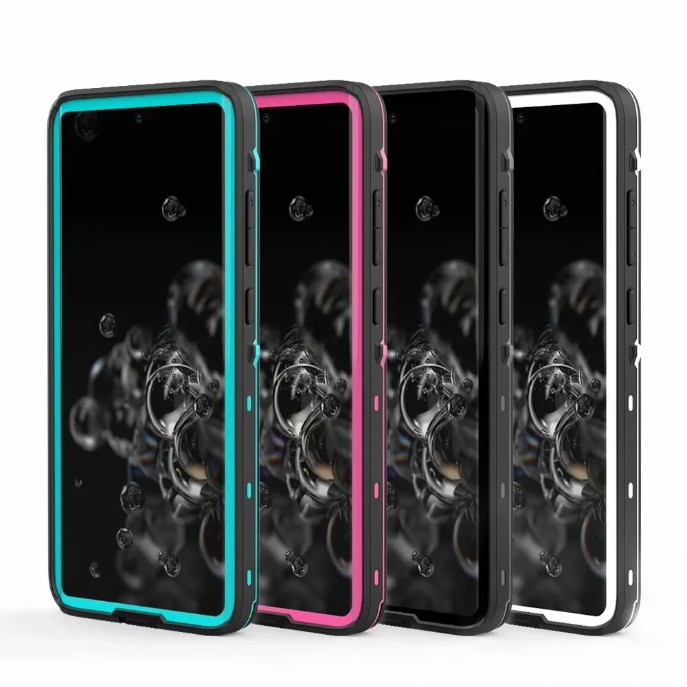 Waterproof Diving Case for Samsung Galaxy S20 Ultra A51 Note 10 Plus 360 Full Protective Coque Shockproof Phone Case Cover Capa Waterproof Diving Case for Samsung Galaxy S20 Ultra A51 Note 10 Plus 360 Full Protective Coque Shockproof Phone Case Cover Capa
