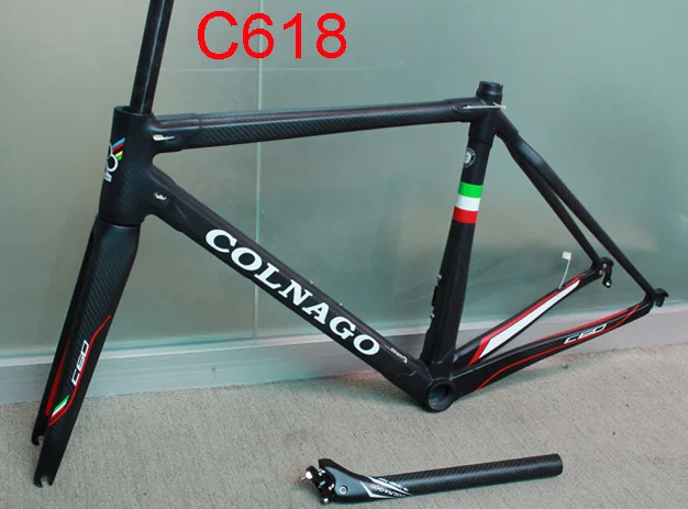 C60 C618 Colnago карбоновая дорожная рама полностью для дорожного велосипеда 20 цветов