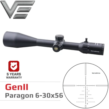 

Vector Optics GenII Paragon 6-30x56 Side Focus Tactical Riflescope 1/10 MIL 30mm Monotube Rifle Scope fit for .223 .308 .338