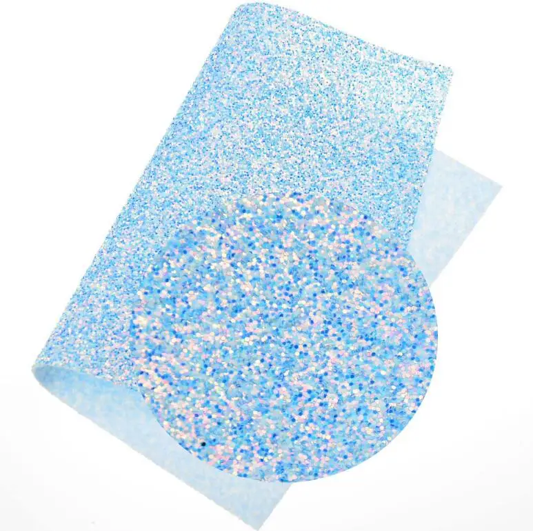 light blue 1 шт. Швейные аксессуары 30*21 см блестящая искусственная Синтетическая кожа ткань для волос бант, DIY сумки обувь материал украшения - Цвет: light blue